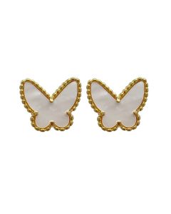 Tasman Earrings-Gold Butterfly