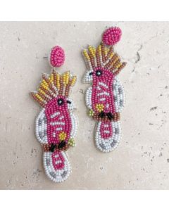 Galah Beaded Earrings