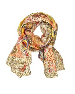 Paisley Patchwork Scarf - Multicoloured