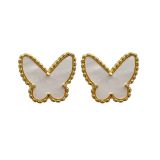 Tasman Earrings-Gold Butterfly