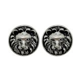 Tasman Earrings-Silver Lion