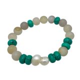Tasman Bracelet-Stone/Pearl