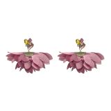 Flower Earrings- Pink/Multi