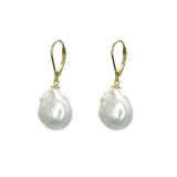 Large Pearl Drops-Gold