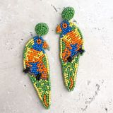 Lorikeet Beaded Earrings