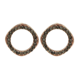 Tasman Circle Stud-Rose