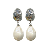 Tasman Earrings-Silver