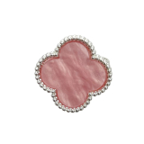 SILVER PINK RING