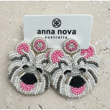 Beaded Earring Dog
