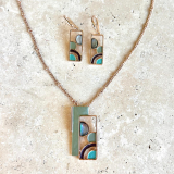 Mondrian Pendant Necklace