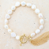 Pearl Fob Bracelet