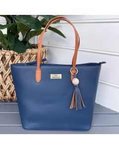 Tropicana Tote Blue