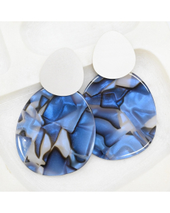 JEA-E Acylic and Metal Earrings