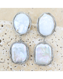 JEX-E  Pearl earrings